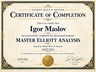 Master Elliott Analysis — Игорь Маслов, 2021